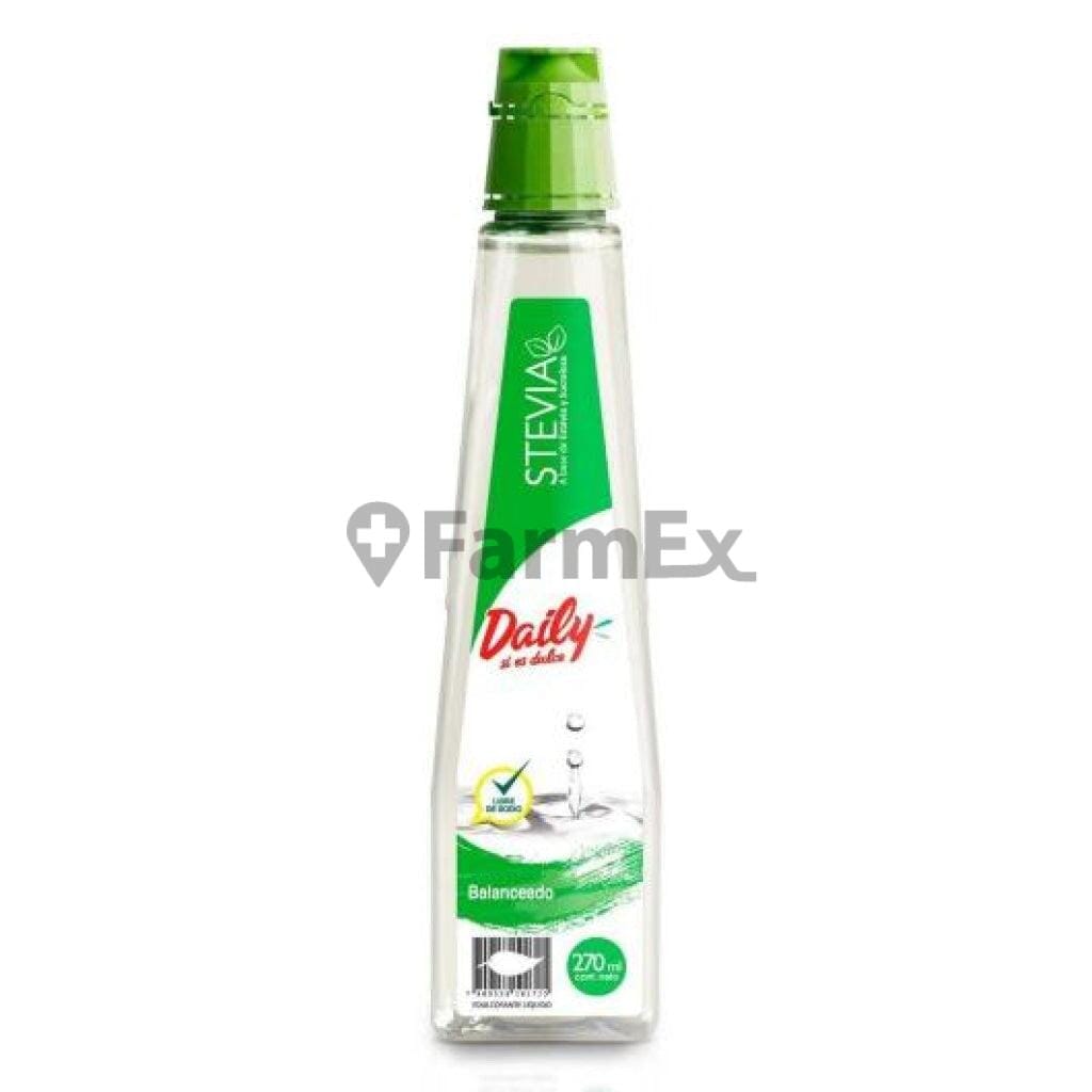 Daily Stevia Gotas x 270 mL Farmex-Pluxee-Persistente